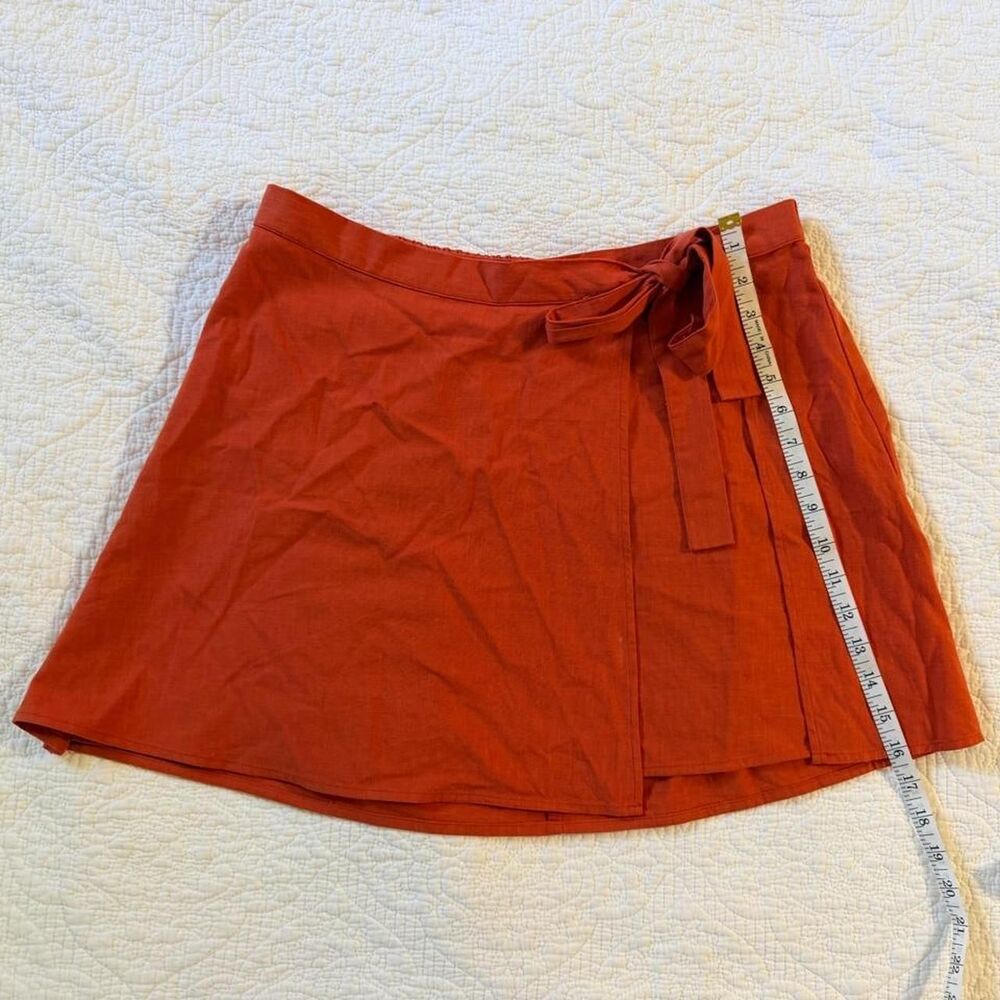 A-new-day Women's Orange and Red Skirt